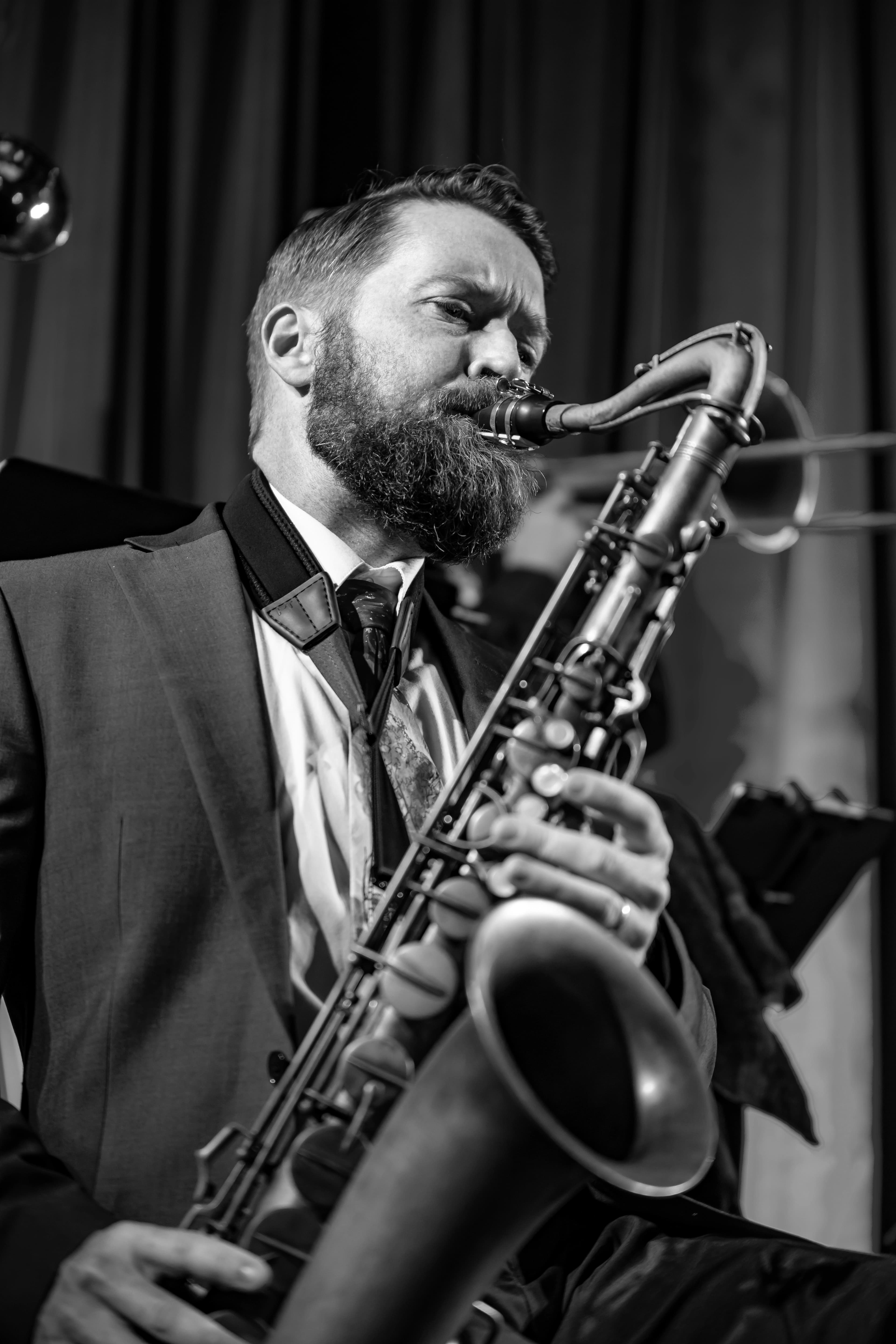 Lyon Graulty black and white portrait